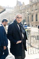 Ministers arrive at the Elysee Palace for the Council of Ministers - Paris AJ