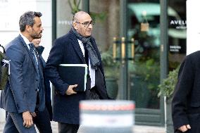 Ministers arrive at the Elysee Palace for the Council of Ministers - Paris AJ