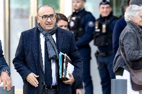 Ministers arrive at the Elysee Palace for the Council of Ministers - Paris AJ