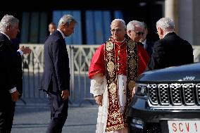 Pope Leo XIV Meets With President Sergio Mattarella - Rome