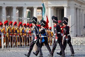 Pope Leo XIV Meets With President Sergio Mattarella - Rome