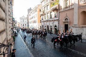 Pope Leo XIV Meets With President Sergio Mattarella - Rome