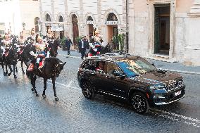 Pope Leo XIV Meets With President Sergio Mattarella - Rome