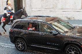 Pope Leo XIV Meets With President Sergio Mattarella - Rome