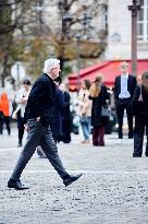 Bruno Retailleau Returns To LR Headquarters - Paris