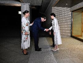 CROWN PRINCESS IN TOKYO