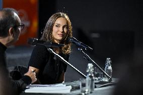 17th Lumiere Film Festival Masterclass Natalie Portman