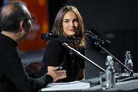 17th Lumiere Film Festival Masterclass Natalie Portman