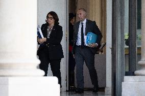 Weekly Meeting of The New Cabinet - Paris