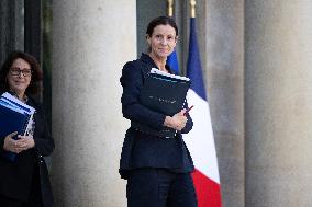 Weekly Meeting of The New Cabinet - Paris