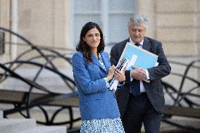 Weekly Meeting of The New Cabinet - Paris