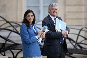 Weekly Meeting of The New Cabinet - Paris