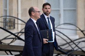 Weekly Meeting of The New Cabinet - Paris