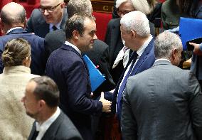 PM Lecornu General Policy Statement at The National Assembly - Paris