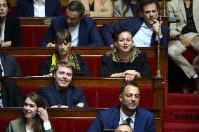 PM Lecornu General Policy Statement at The National Assembly - Paris