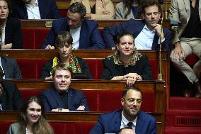 PM Lecornu General Policy Statement at The National Assembly - Paris