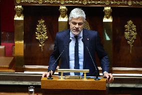 PM Lecornu General Policy Statement at The National Assembly - Paris