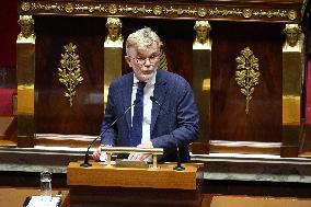 PM Lecornu General Policy Statement at The National Assembly - Paris