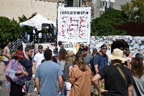 Hostage Square The Day After The Return Of The Hamas Hostages - Tel-Aviv
