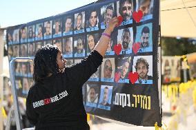 Hostage Square The Day After The Return Of The Hamas Hostages - Tel-Aviv
