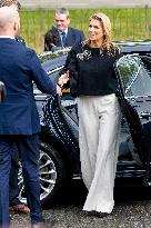 Queen Maxima Visits ADG Company In Houten - Netherlands