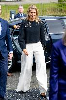 Queen Maxima Visits ADG Company In Houten - Netherlands