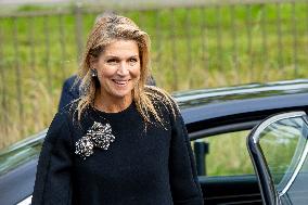 Queen Maxima Visits ADG Company In Houten - Netherlands