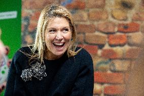 Queen Maxima Visits ADG Company In Houten - Netherlands