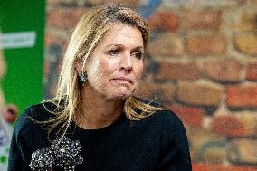 Queen Maxima Visits ADG Company In Houten - Netherlands