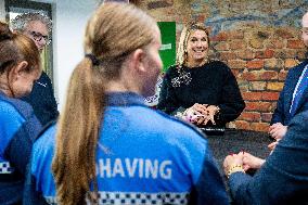 Queen Maxima Visits ADG Company In Houten - Netherlands