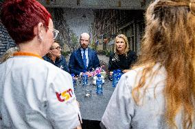 Queen Maxima Visits ADG Company In Houten - Netherlands