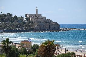Charles Clore Beach in Tel Aviv - Israel