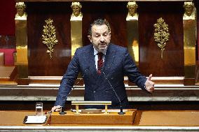 PM Lecornu General Policy Statement at The National Assembly - Paris