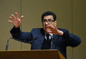 2025 Nobel Prize-winning economist Philippe Aghion during Press Conference