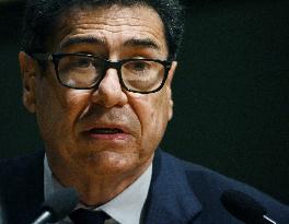 2025 Nobel Prize-winning economist Philippe Aghion during Press Conference