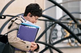 Council of Ministers at the Elysee Palace FA