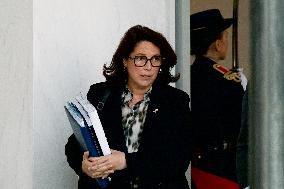 Council of Ministers at the Elysee Palace FA