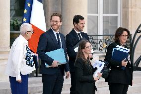 Council of Ministers at the Elysee Palace FA