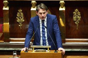 PM Lecornu General Policy Statement at The National Assembly