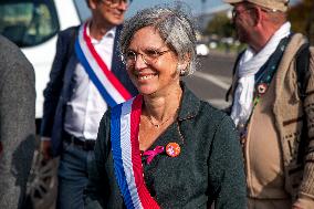 Farmers' Demonstration in Paris - France