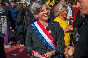 Farmers' Demonstration in Paris - France