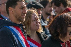 Farmers' Demonstration in Paris - France