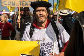 Farmers' Demonstration in Paris - France
