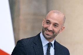 Council of Ministers at the Elysee Palace FA