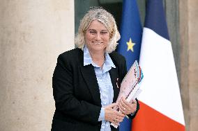 Council of Ministers at the Elysee Palace FA