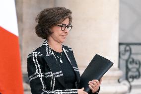 Council of Ministers at the Elysee Palace FA