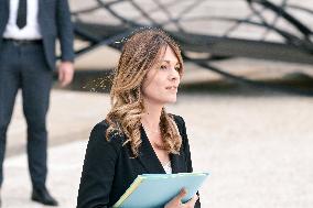 Council of Ministers at the Elysee Palace FA