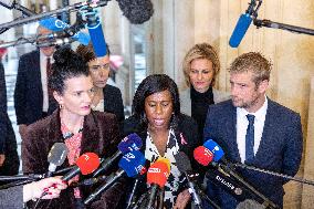 Press Briefing After the French PM's General Policy Statement - Paris AJ