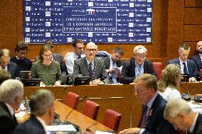 Hearing of Roland Lescure and Amelie de Montchalin - Paris