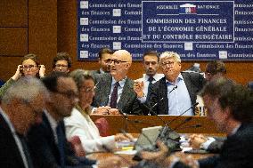 Hearing of Roland Lescure and Amelie de Montchalin - Paris